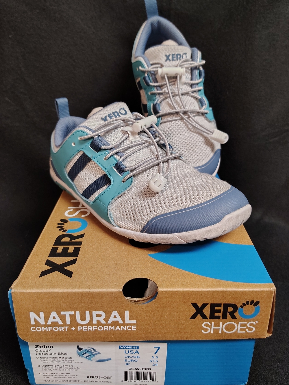 Xero Women's Zelen Trainer Barefoot Size 7